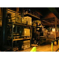 Moulding plant BELLOI & ROMAGNOLI, moulding boxes 1600 x 1300 x 350/350 mm
